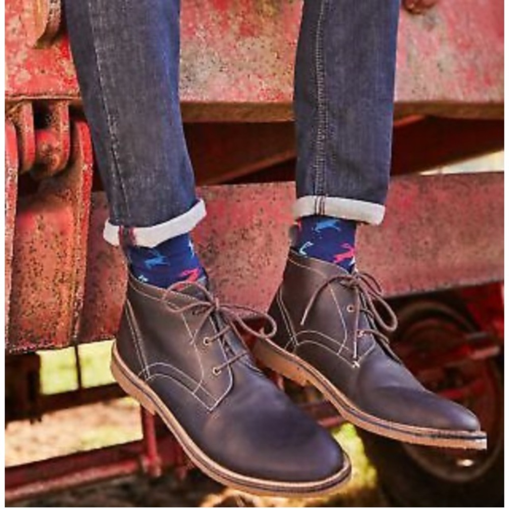 Joules lace up boots